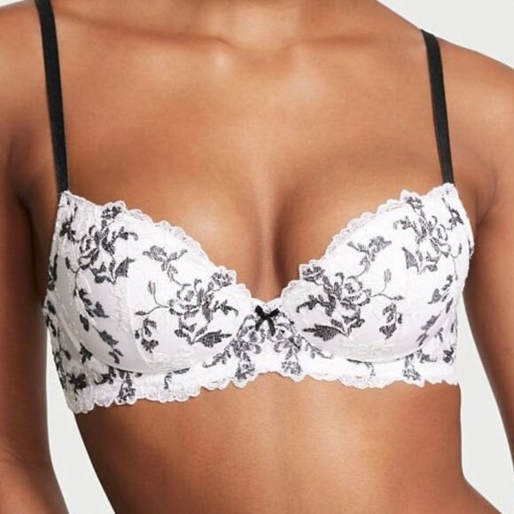 VICTORIA'S SECRET Demi Embroidery Bra Dream Angels - Picture 2 of 7